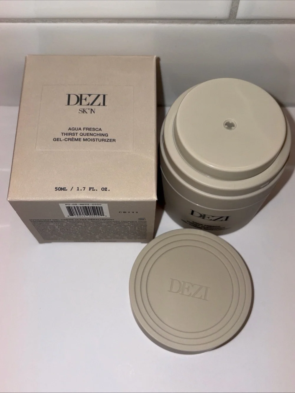 Dezi Skin Agua Fresca Thirst Quenching Gel-Crème Moisturizer 1.7 fl oz 50 ml NIB